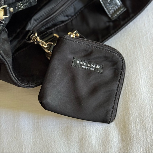 Kate Spade Black Nylon Maryanne Baby Diaper Tote Shoulder Bag - Picture 10 of 14